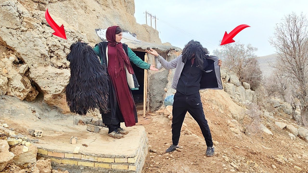 How Ms. Roya transforms a caveman's appearance into a modern style