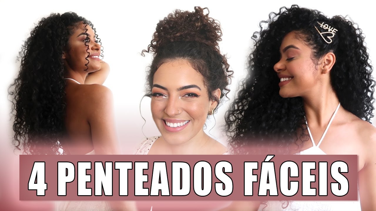 PENTEADOS FÁCEIS E LINDOS P/ CABELO CACHEADO / feat Mathira Menezes