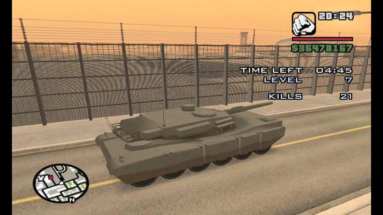 GTA San Andreas: Vigilante Mission (Rhino) [HD]