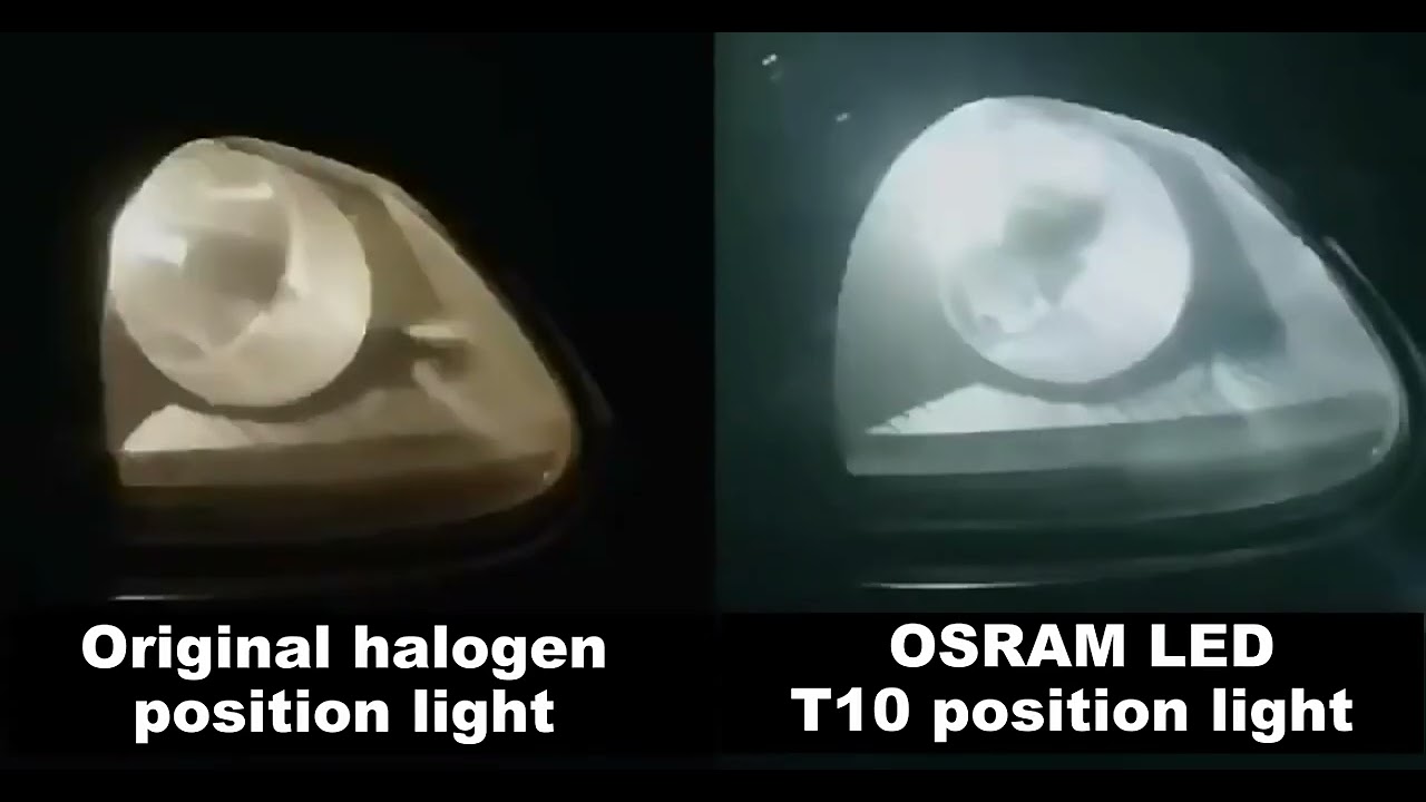 OSRAM T10 Automotive Light Bulb W5W 194 LED Signal Light 6000K White LED Turning Interior Automatic