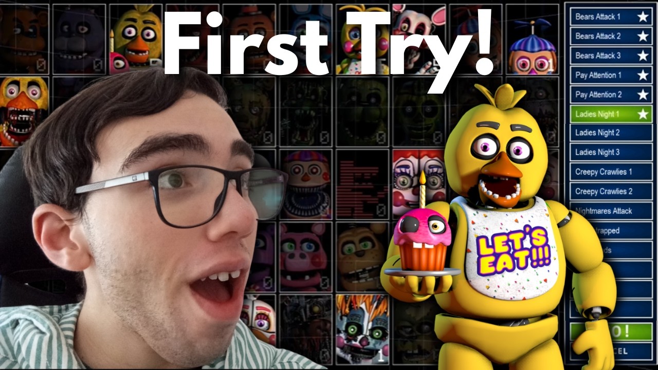 I Finished this FNAF UCN Challenge on the First Try - PG-13