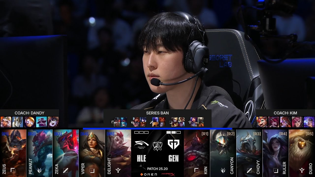 【2025全球總決賽】八強賽 GEN vs HLE #3