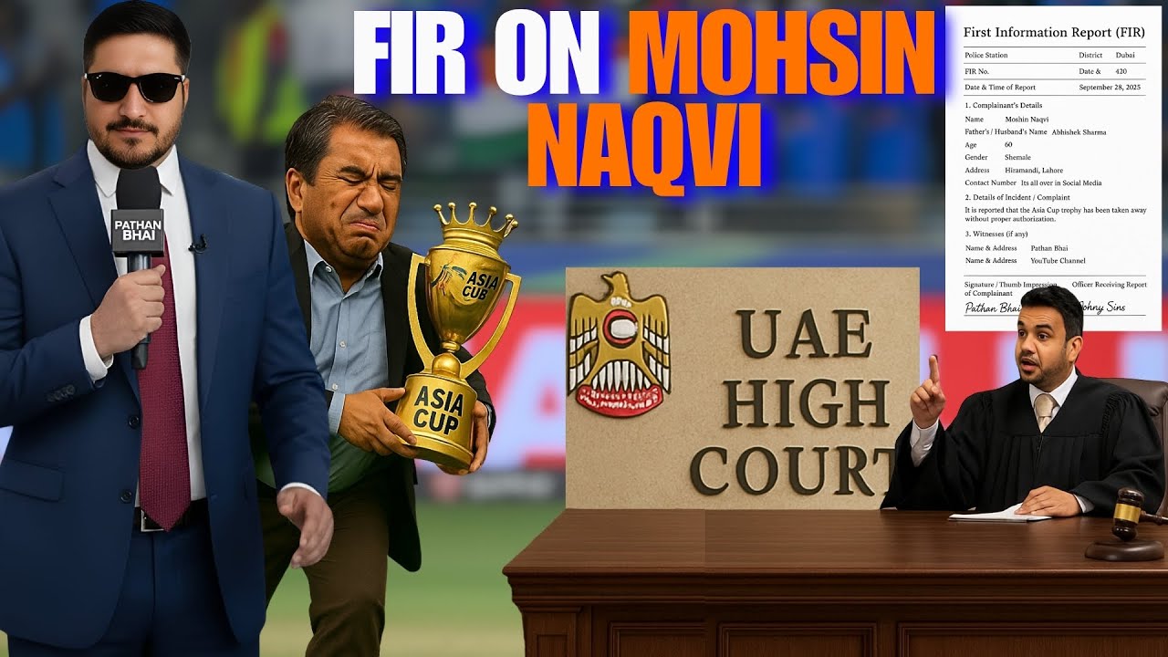 FIR registered in UAE against PCB Chairman over Asia Cup trophy theft, Court summons Mohsin Naqvi
