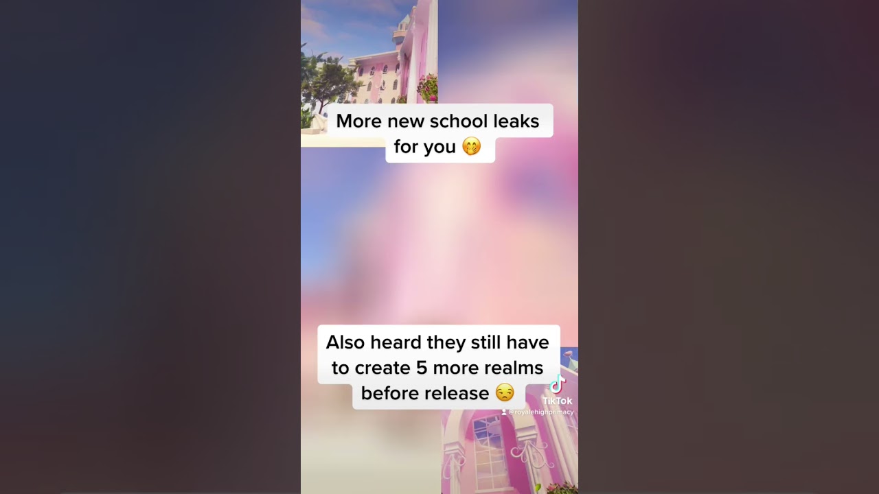 Royale High New School Leaks 🤭 #royalehighnewschool #royalehigh #robloxroyalehigh