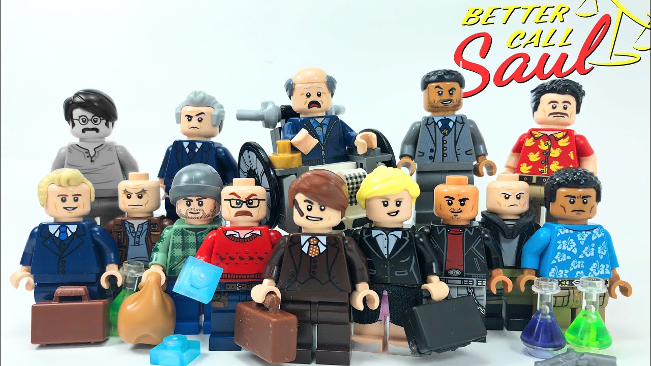 LEGO Better Call Saul All Characters / Todos los personajes en LEGO! 💼💥