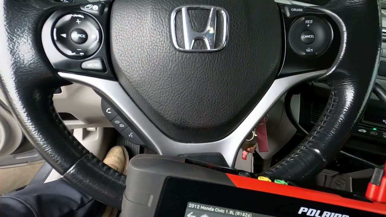 Ubicación del módulo de Airbag Honda Civic
