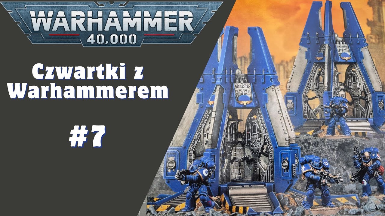 Czwartki z Warhammerem #7 | Drop Pods - Warhammer 40,000 | Unboxing