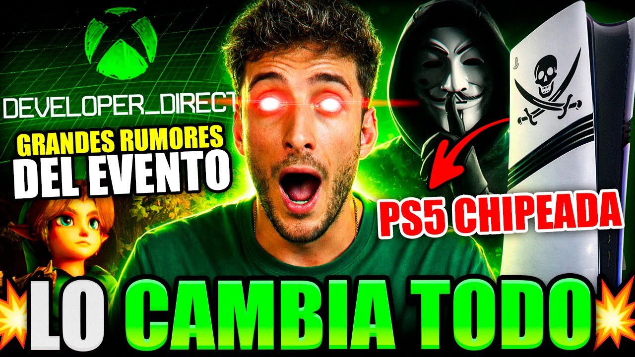 🤯 ANUNCIOS CLAVE del DEVELOPER DIRECT 🎮 PS5 CHIPEADA por la COMUNIDAD 😱 EL FUTURO de ZELDA