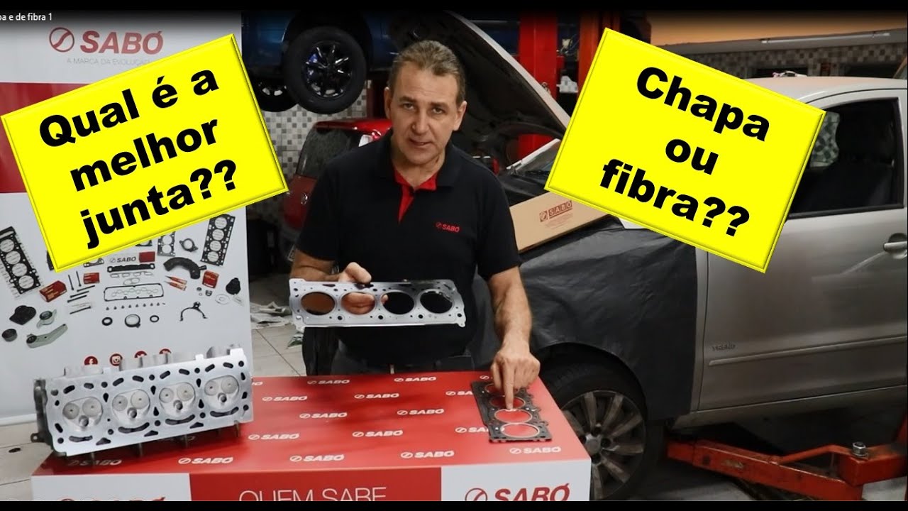 Qual é a melhor junta de cabeçote, chapa (metal) ou fibra?