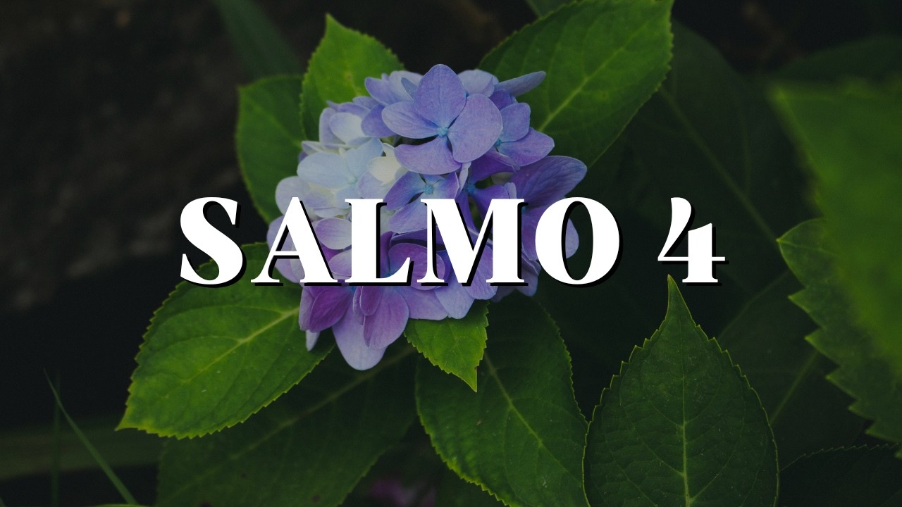 SALMO 4 em canção | Deus da minha justiça | Música devocional
