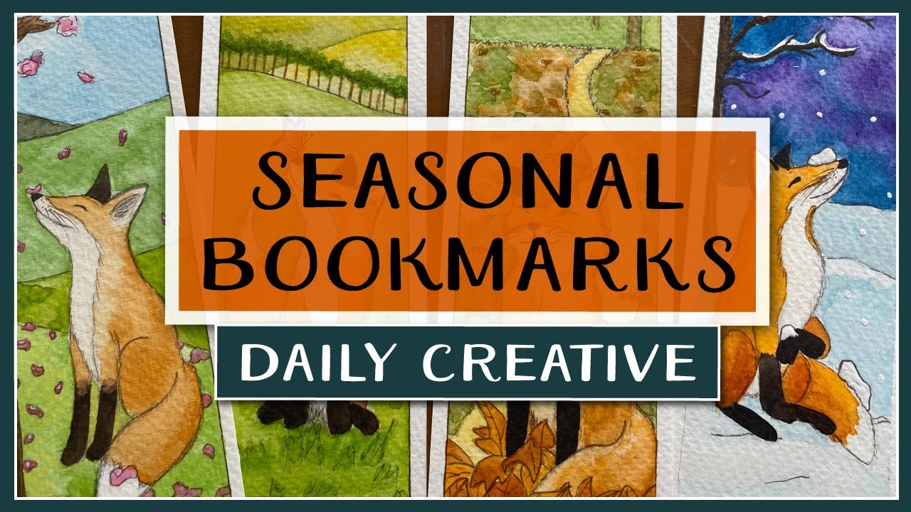 The CUTEST Handmade Bookmarks for Every Season! 🌸❄️🍂☀️