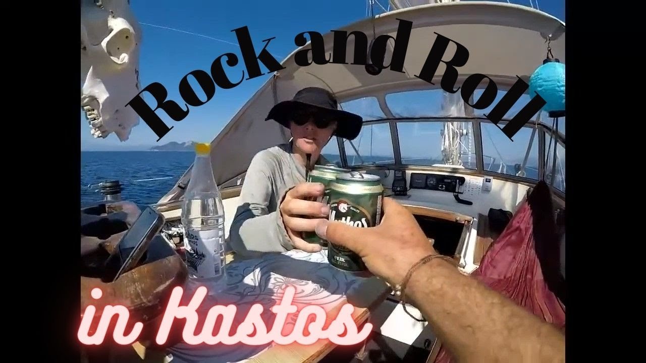 Sailing SV Mutiny 16 Rock and roll in Kastos