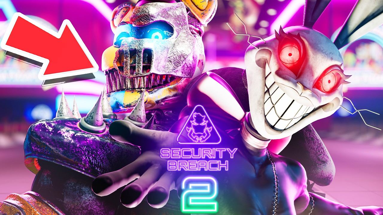 FNAF Security Breach 2 is HERE! (the NEW VANNY is HUNTING US!)