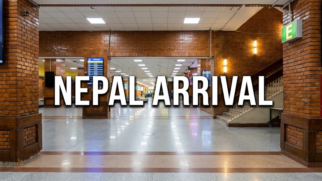 Navigating Tribhuvan International Airport (KTM) Arrival | Kathmandu, Nepal | Easy Arrival Guide🇳🇵