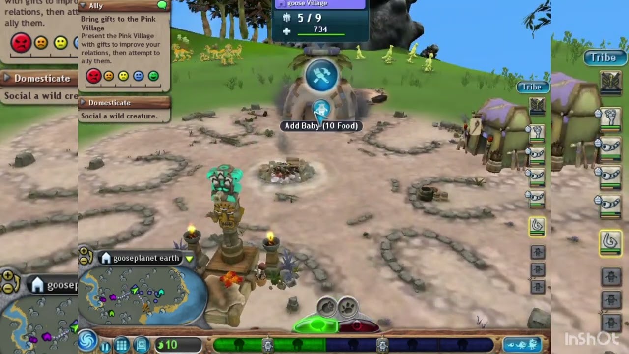 tales of the geese: the alliance with the humans