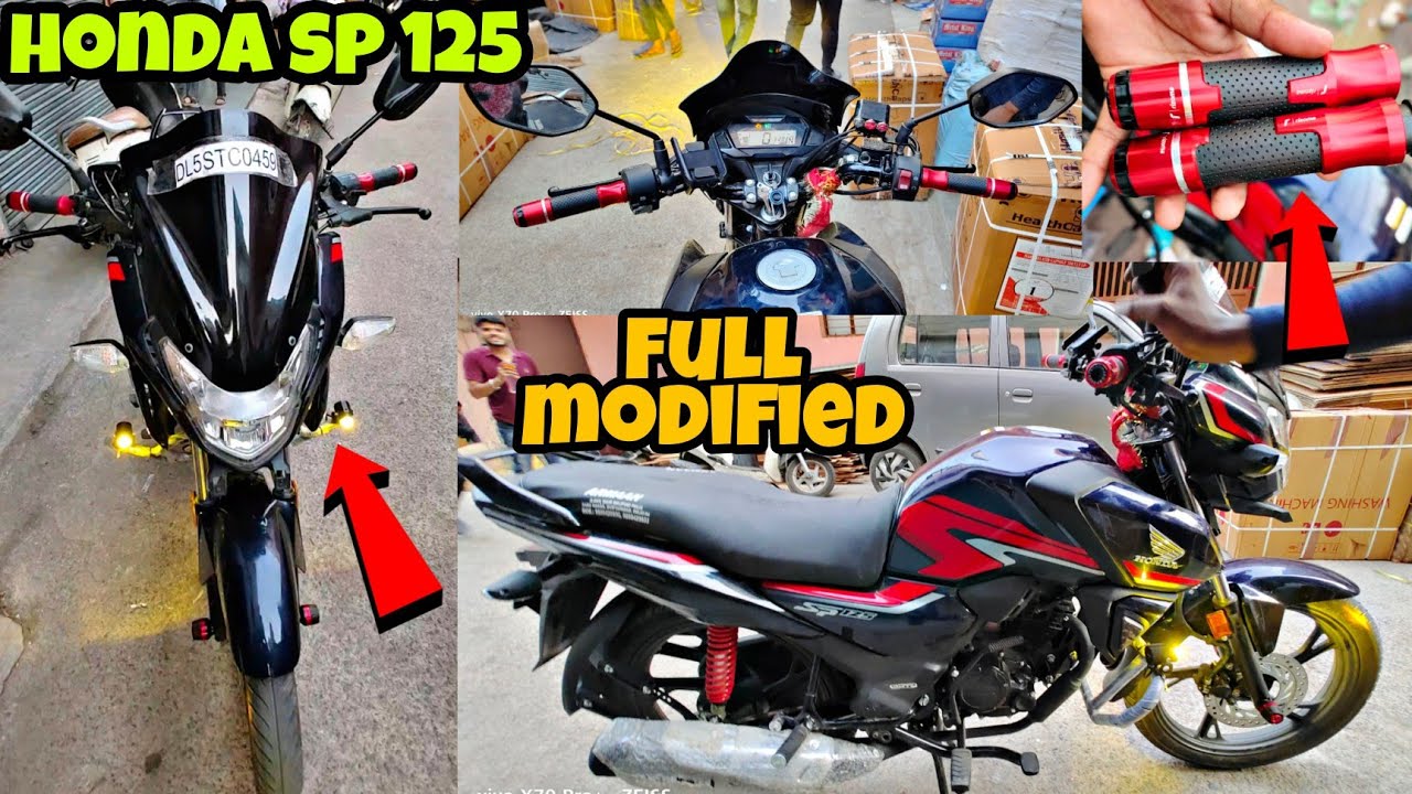 sp 125 bs6 modified | honda sp modification accessories | sp 125 modified | Skd bike world