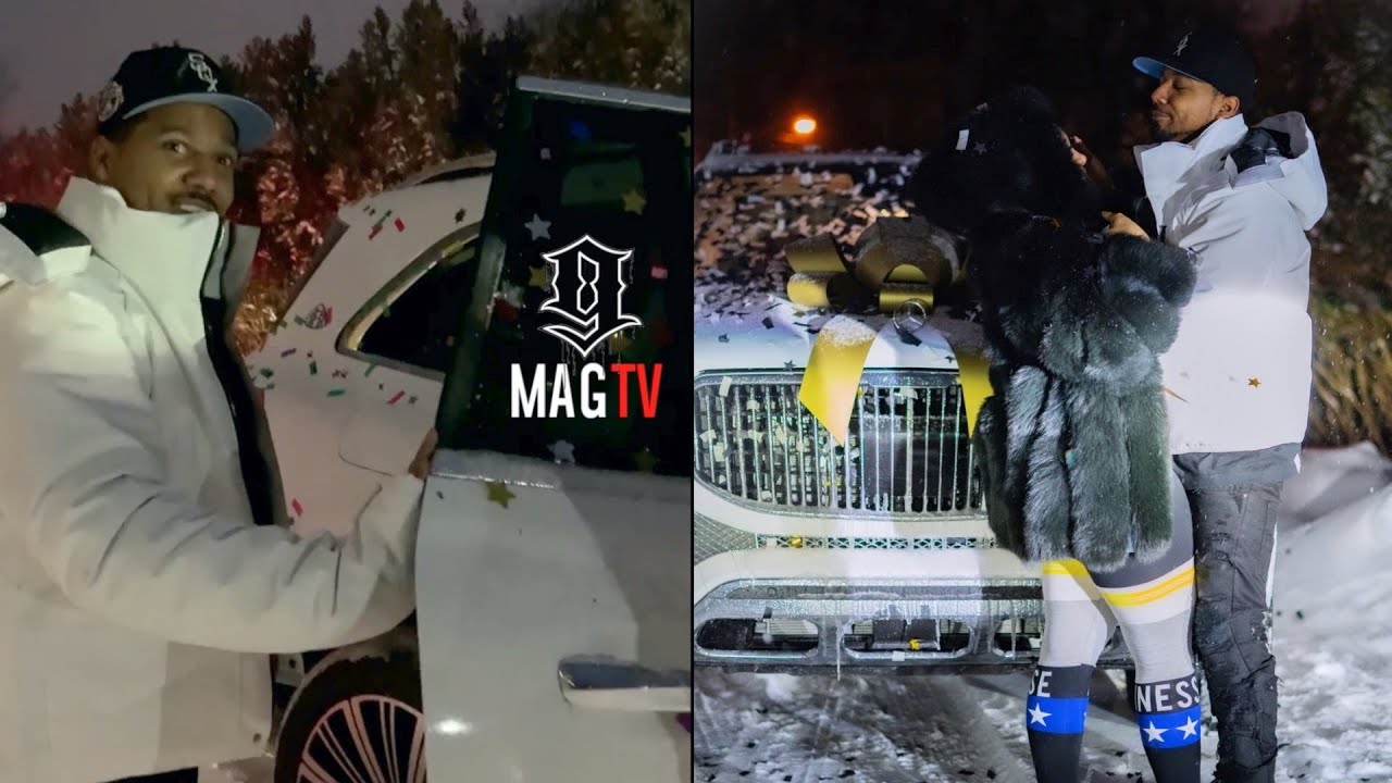Жена Джуэлза Сантаны Кимбелла подарила ему внедорожник Maybach на 39-й день рождения! 🚙