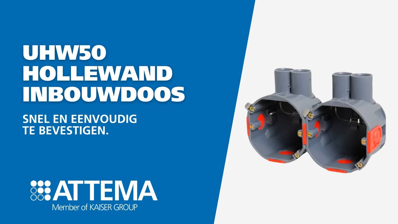 Hollewanddoos UHW50 art.nr. 1081 | Attema