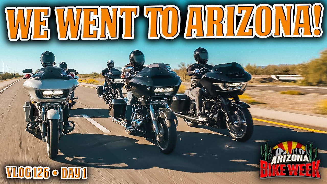 We Went To Arizona For The 27th Bike Week! Day 1, 2024 - Vlog 126