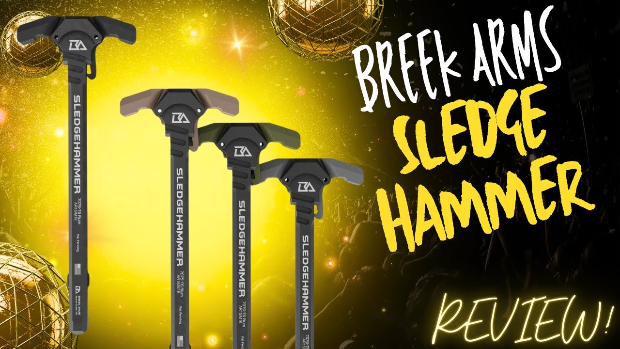 Breek Arms Sledge Hammer | Gas blocking Charging Handle