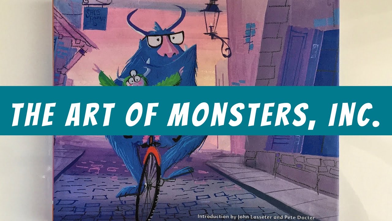 The Art of Monsters, Inc. (flip through) Disney Pixar Artbook