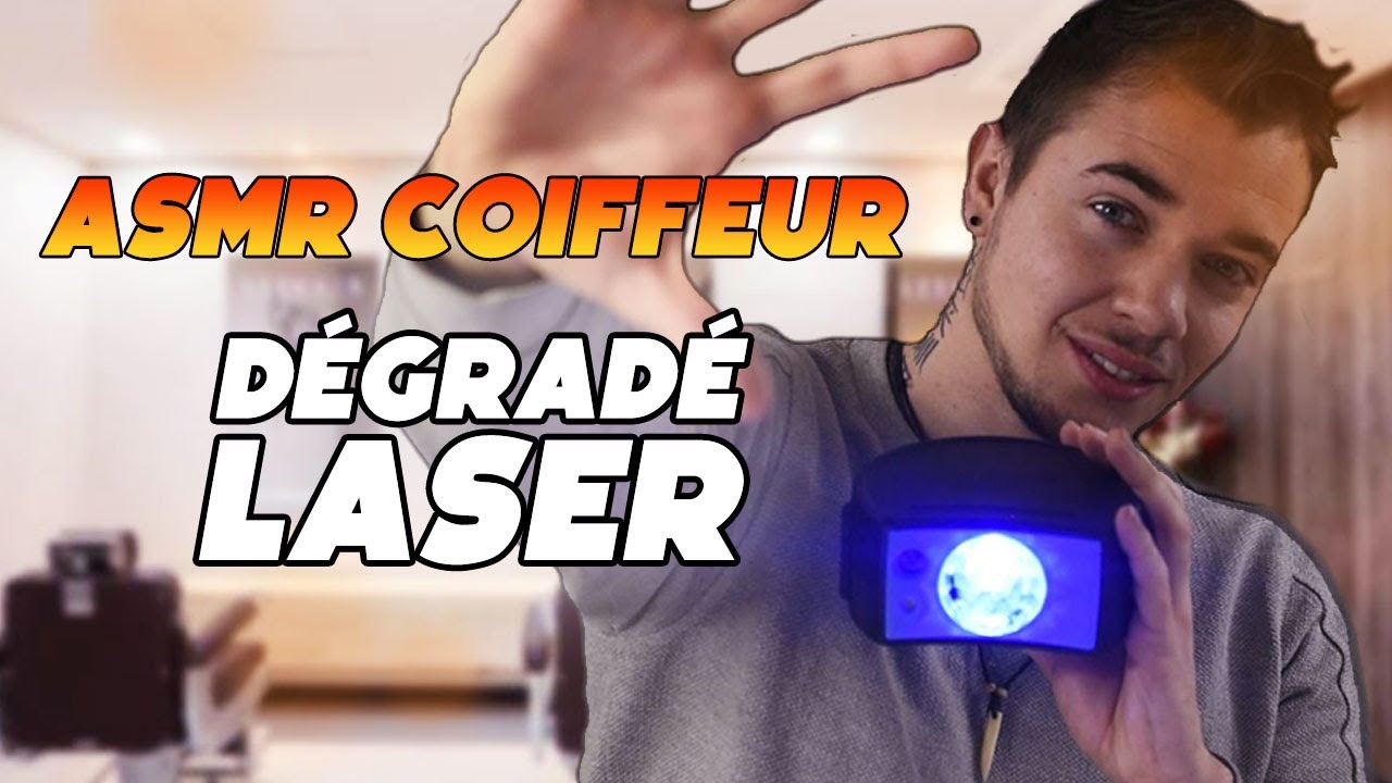 Ролевая игра ASMR: Парикмахер: Лазерный градиент! 💥