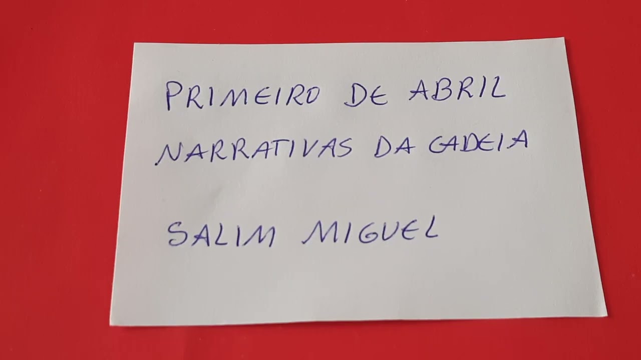 primeiro de abril salim miguel audiobook 