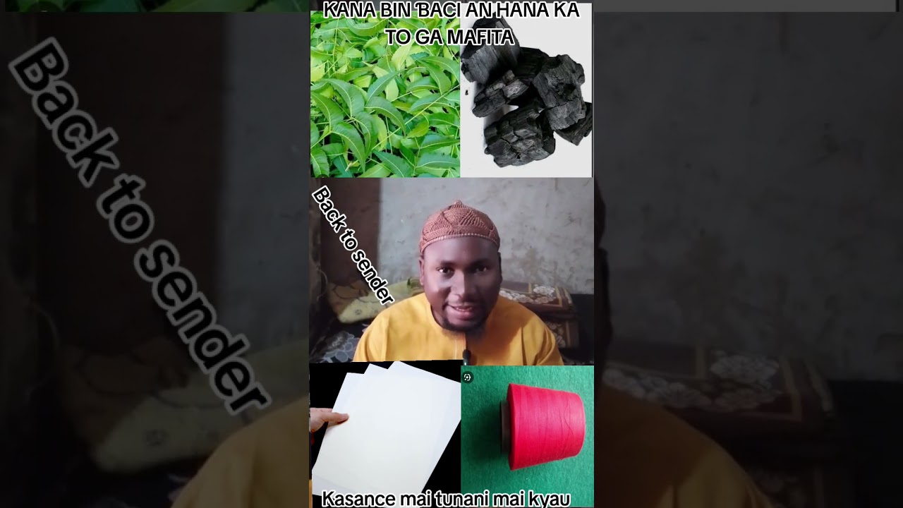 KANA BIN ƁACI KUMA AN HANA KA TO GA MAFITA DA YARDAR ALLAHU 