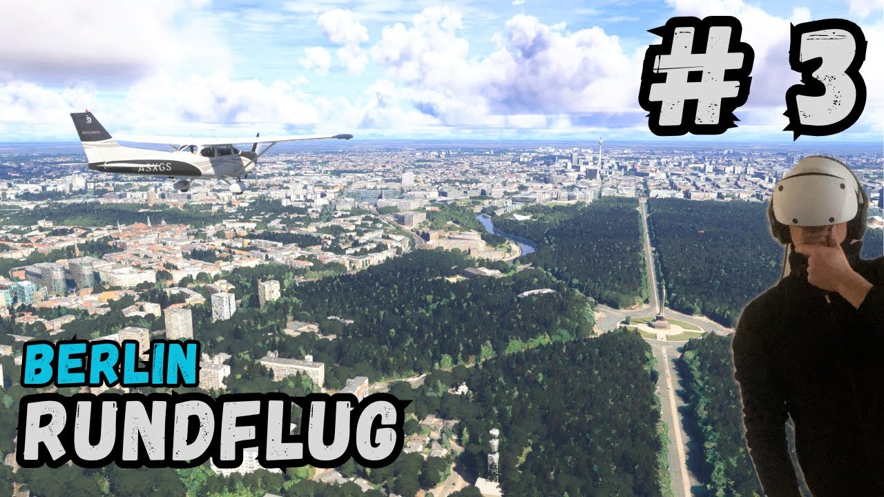 Berlin Rundflug in der Cessna 172 Skyhawk  Microsoft Flight Simulator 2024  Sightseeing aus der Luft