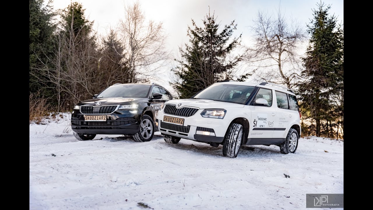 Skoda Karoq 1.5 TSI VS Skoda Yeti 1.4 TSI 2017 PL TEST Carolewski