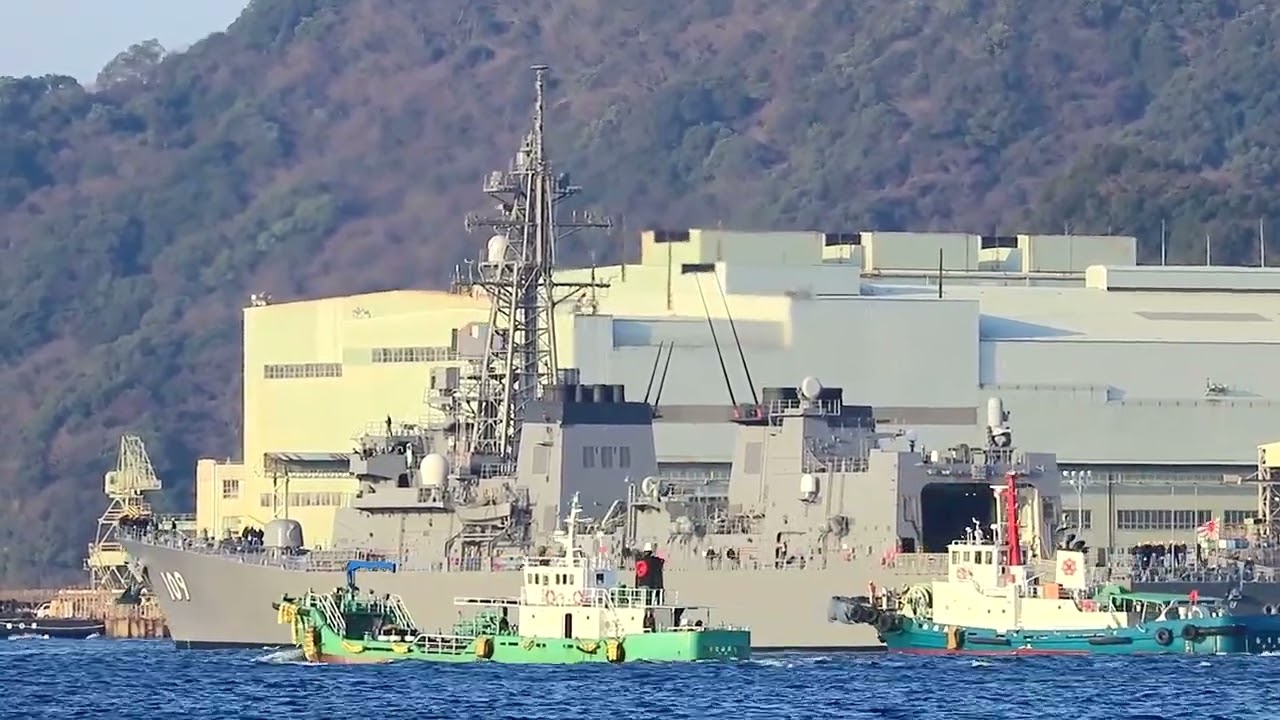 あの頃の良き想い出 護衛艦 DD 109 ありあけ 公試出港 2022 09 14