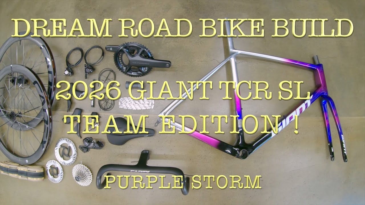 DREAM ROAD BIKE BUILD - 2026 Giant TCR SL Team Edition