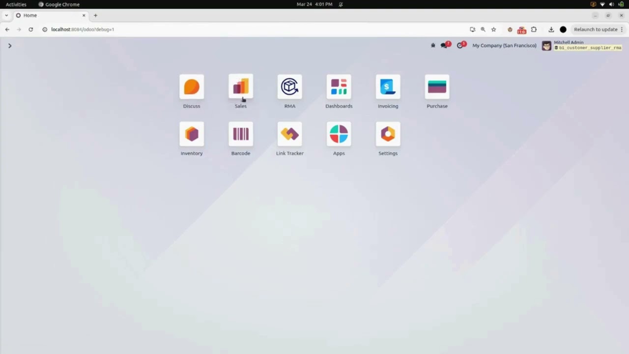 Как управлять авторизацией возврата товара от клиентов и поставщиков | Функция приложений Odoo #o...