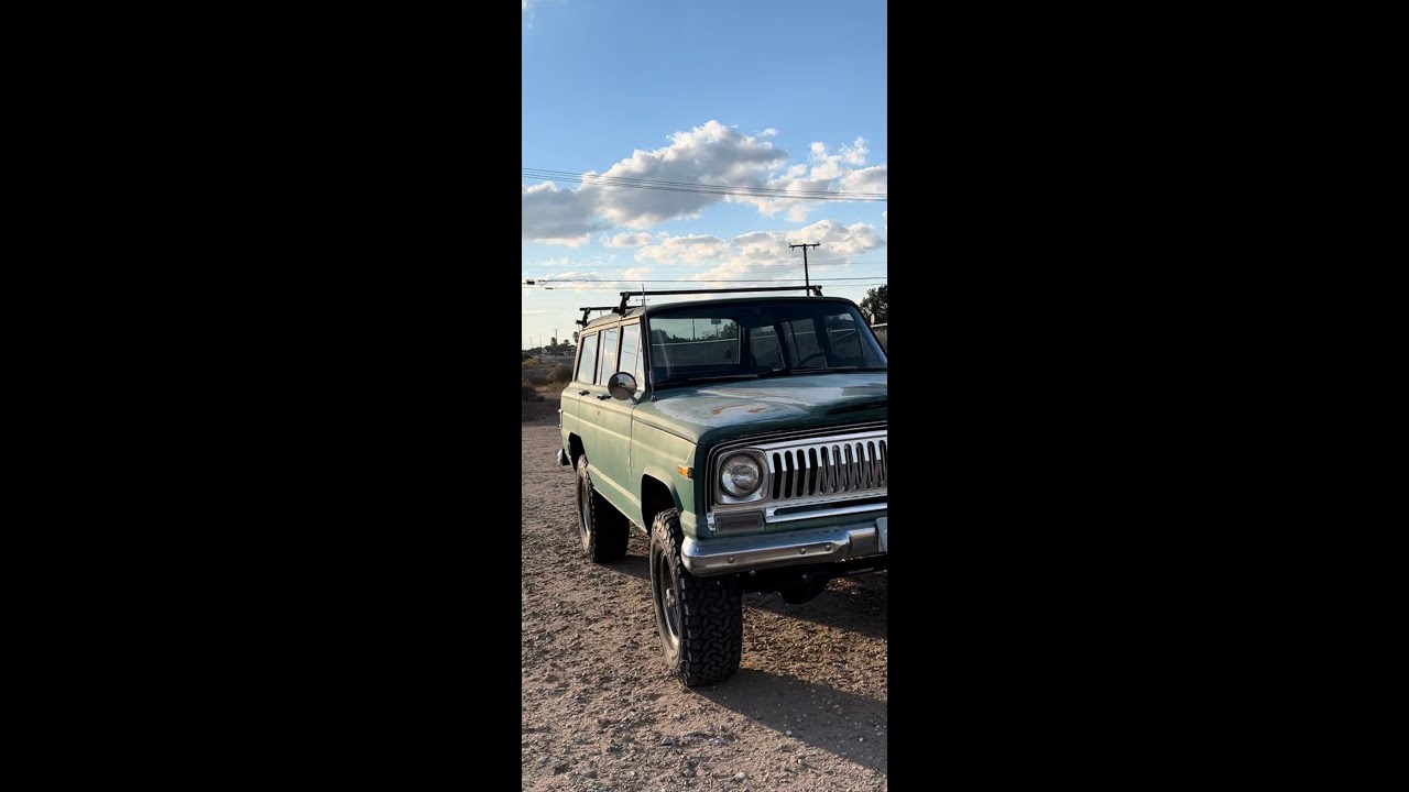 1975 Wagoneer Diesel swap walk-around