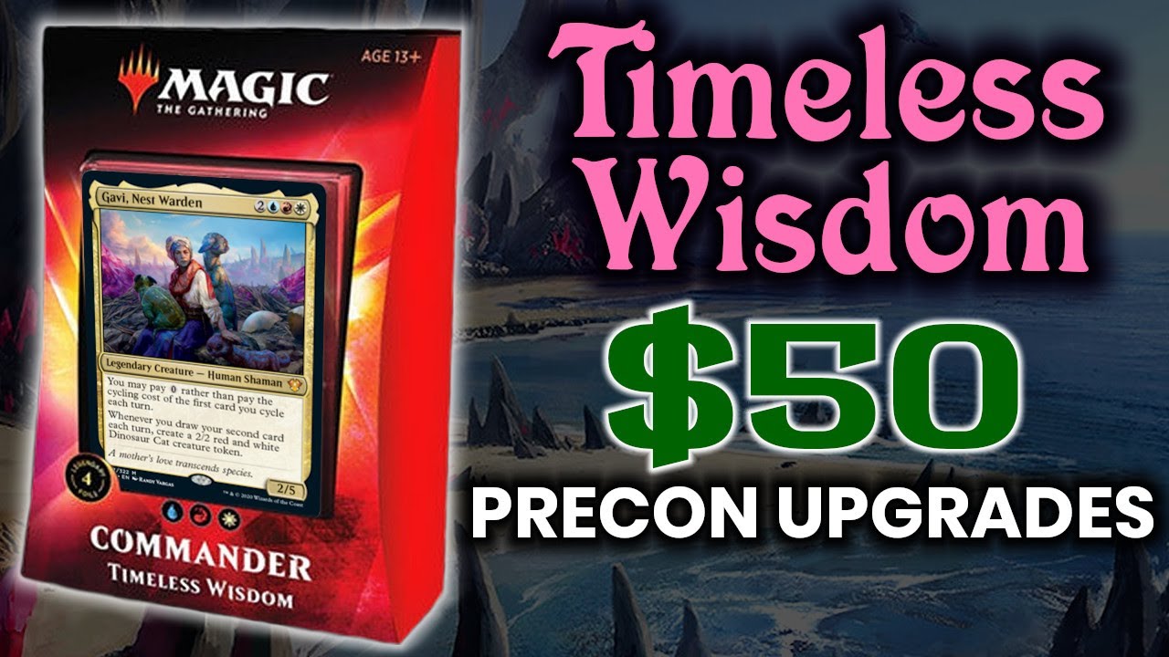 Timeless Wisdom Precon: $50 Budget Upgrade | Precon Power-Up