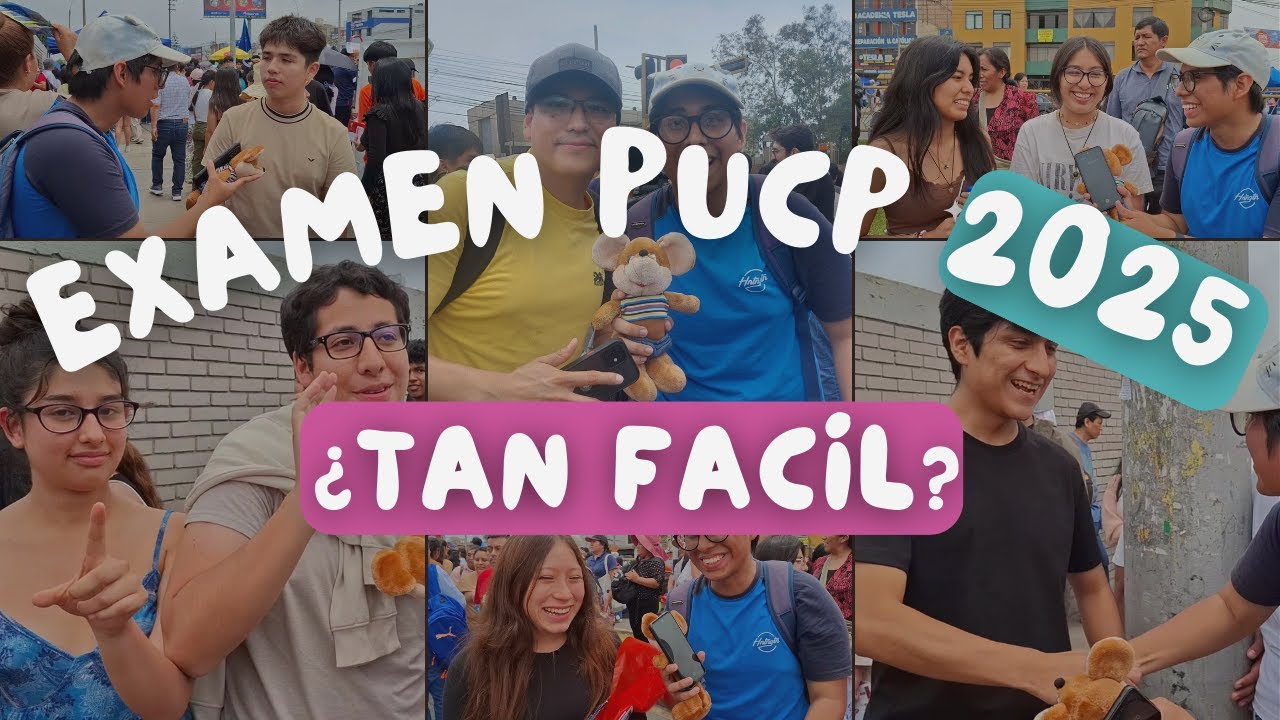 Examen PUCP 2025 ¿TAN FÁCIL?