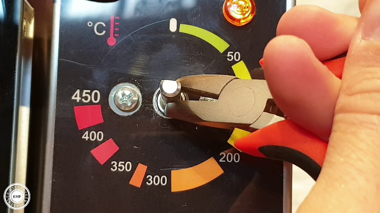Modyfikacja pieca EffeUno P134h - 500 stopni
