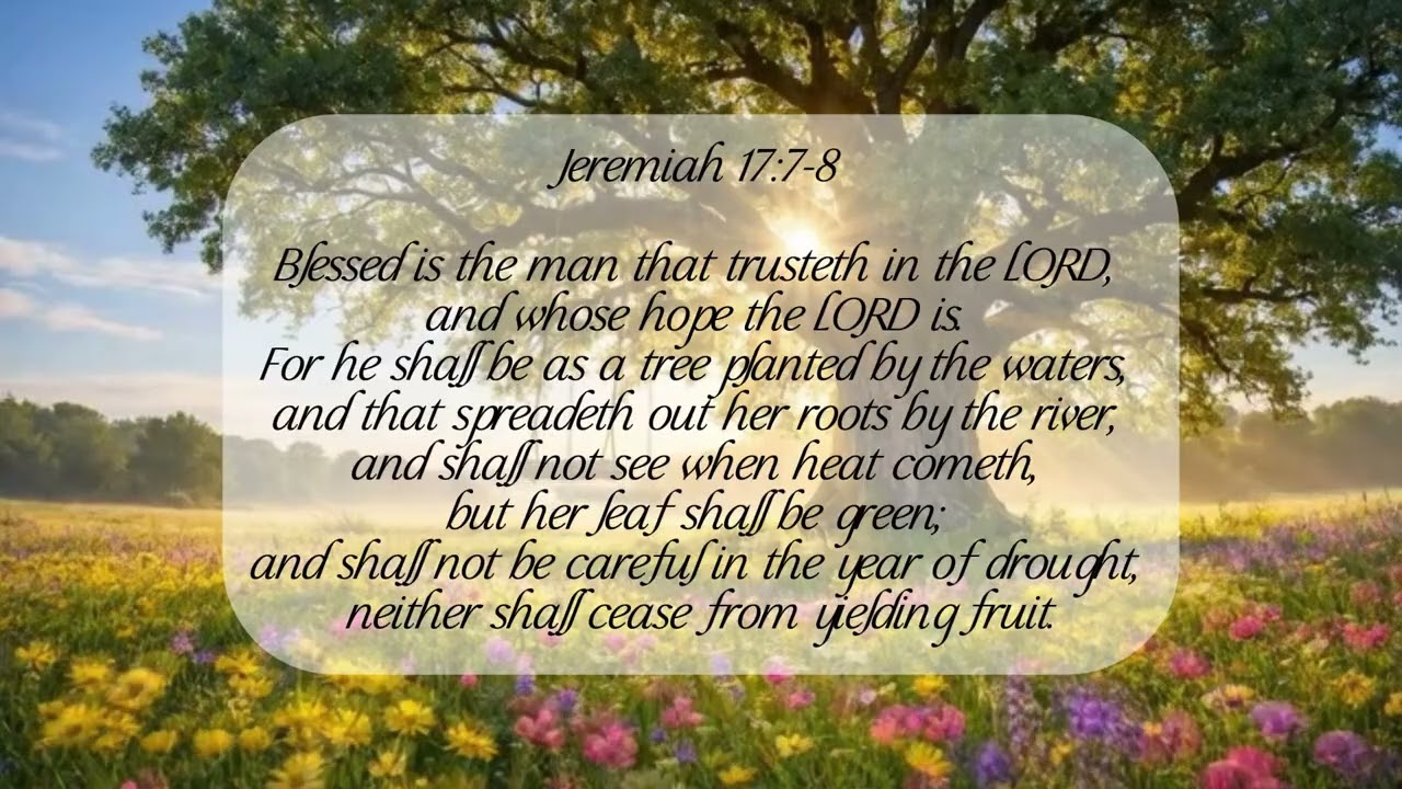 Hidden Manna | Yeremia 17:7–8 | Rooted in Quiet Trust | Worship Instrumental