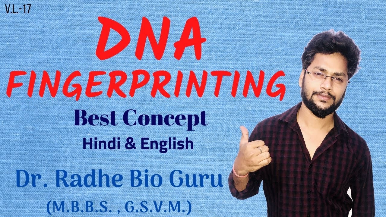 DNA Fingerprinting | DNA Typing | Dr. Radhe Bio Guru