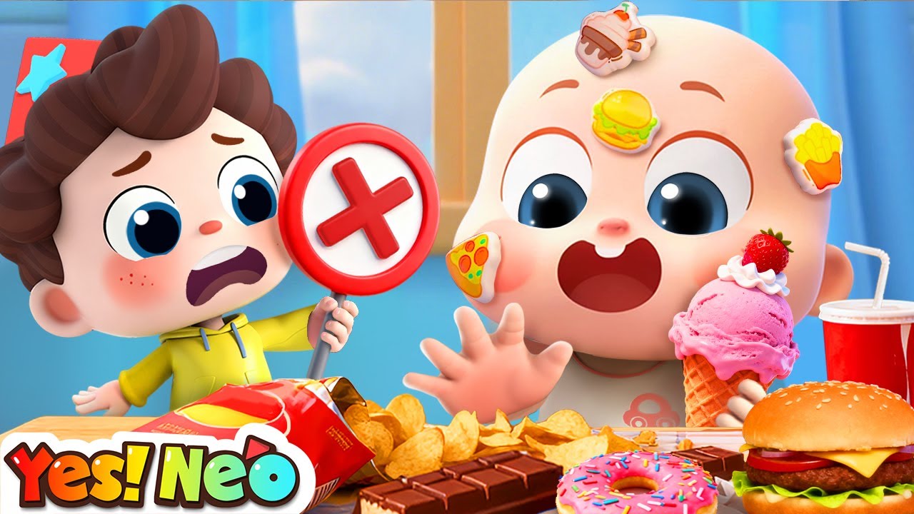 Kids Learn Good Habits and Healthy Eating | Sticker Pox | Nursery Rhyme & Kids Songs | Yes! Neo