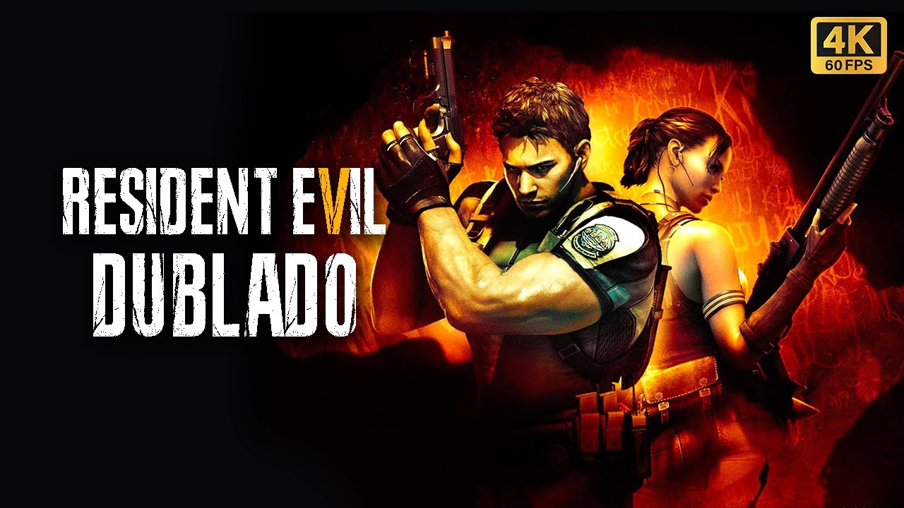 Resident Evil 5 - O Filme Completo (Dublado por IA) 4K60
