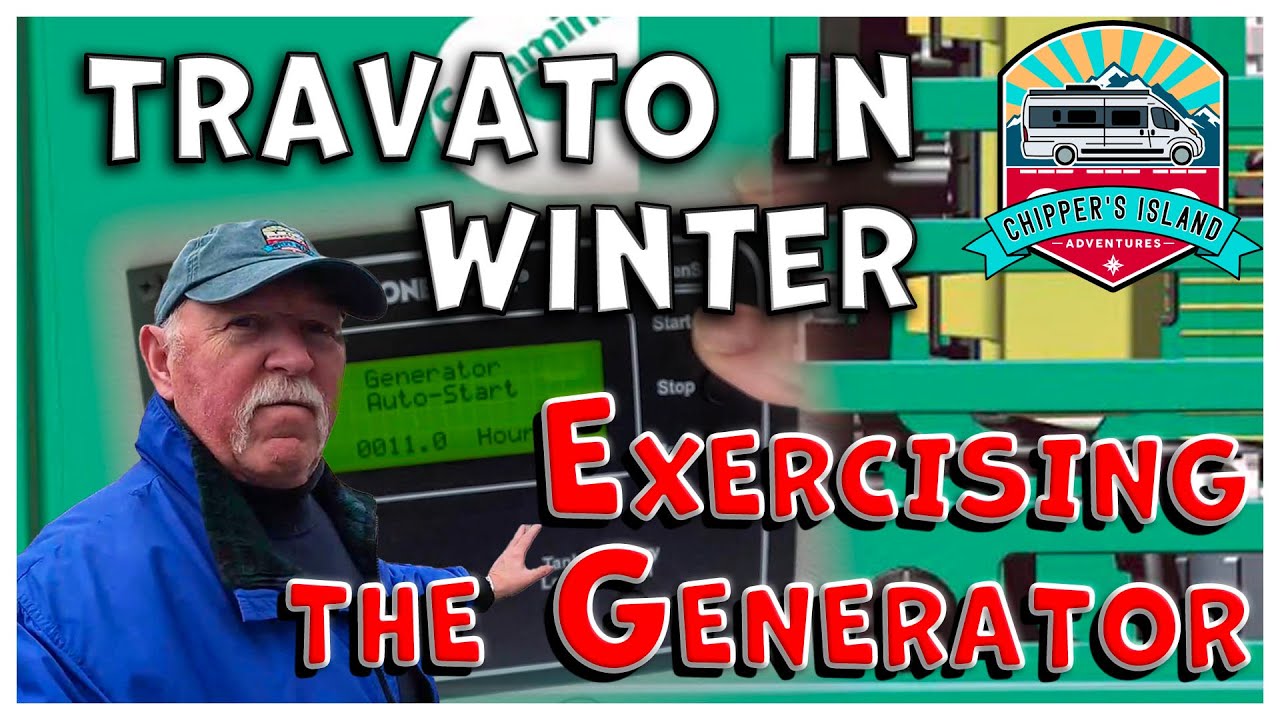 Travato in Winter: Exercising the Generator