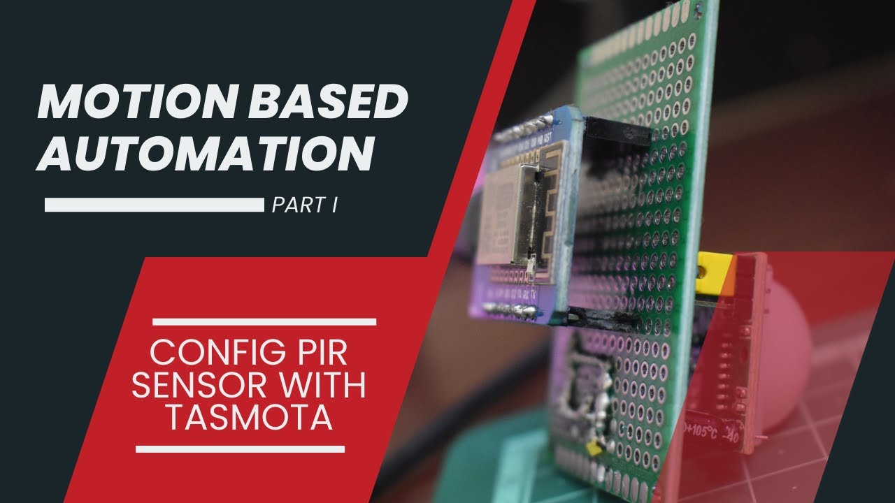 PIR Motion sensor using #tasmota