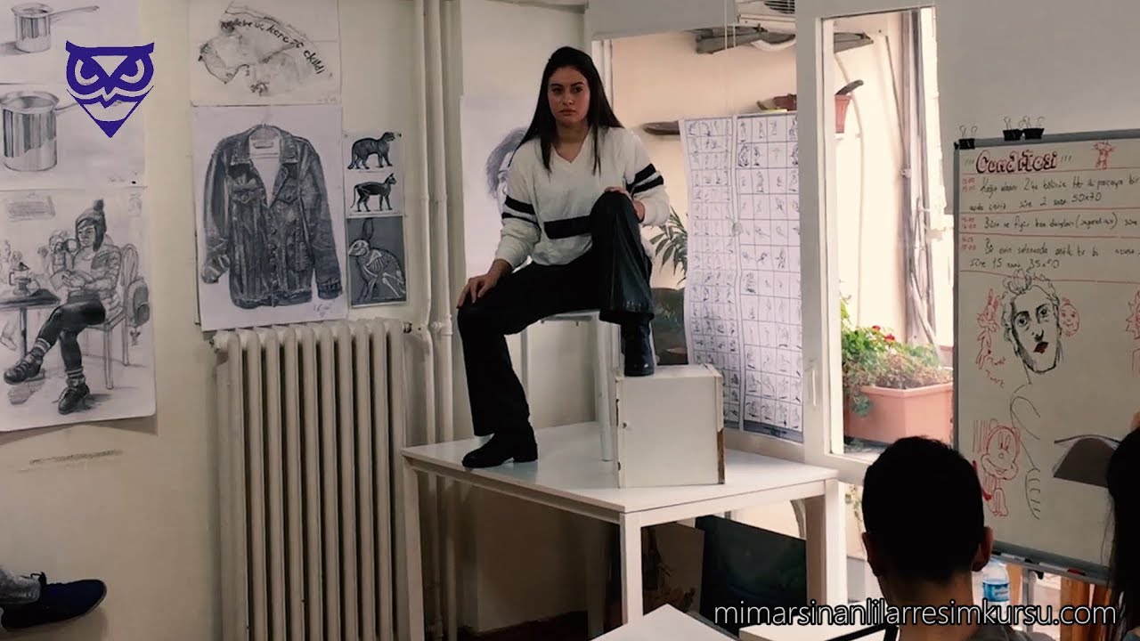 Canlı Modelden Çizimler 11 / Drawing from a Live Model Video Series
