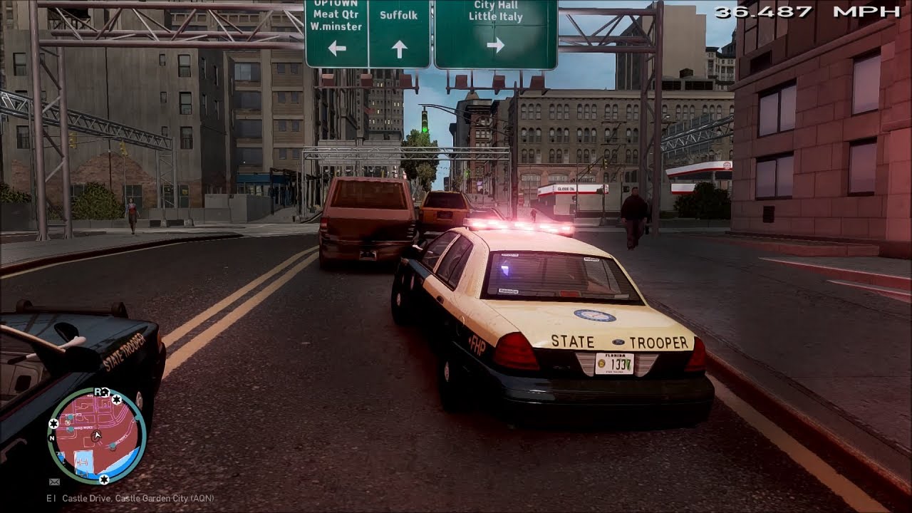 GTA IV LCPDFR 1.0 State Patrol Ep.10 