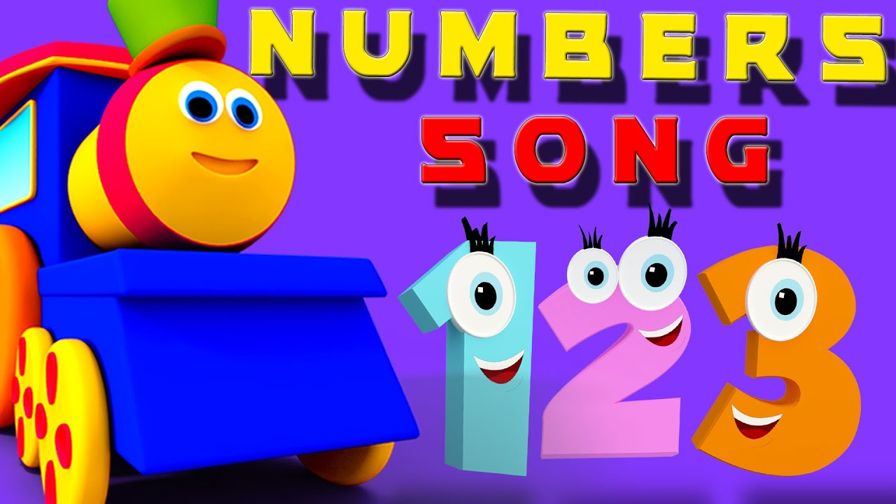 Bob , le train | Num&eacute;ro de la chanson fran&ccedil;aise avec un train de bob | des chansons pour enfants