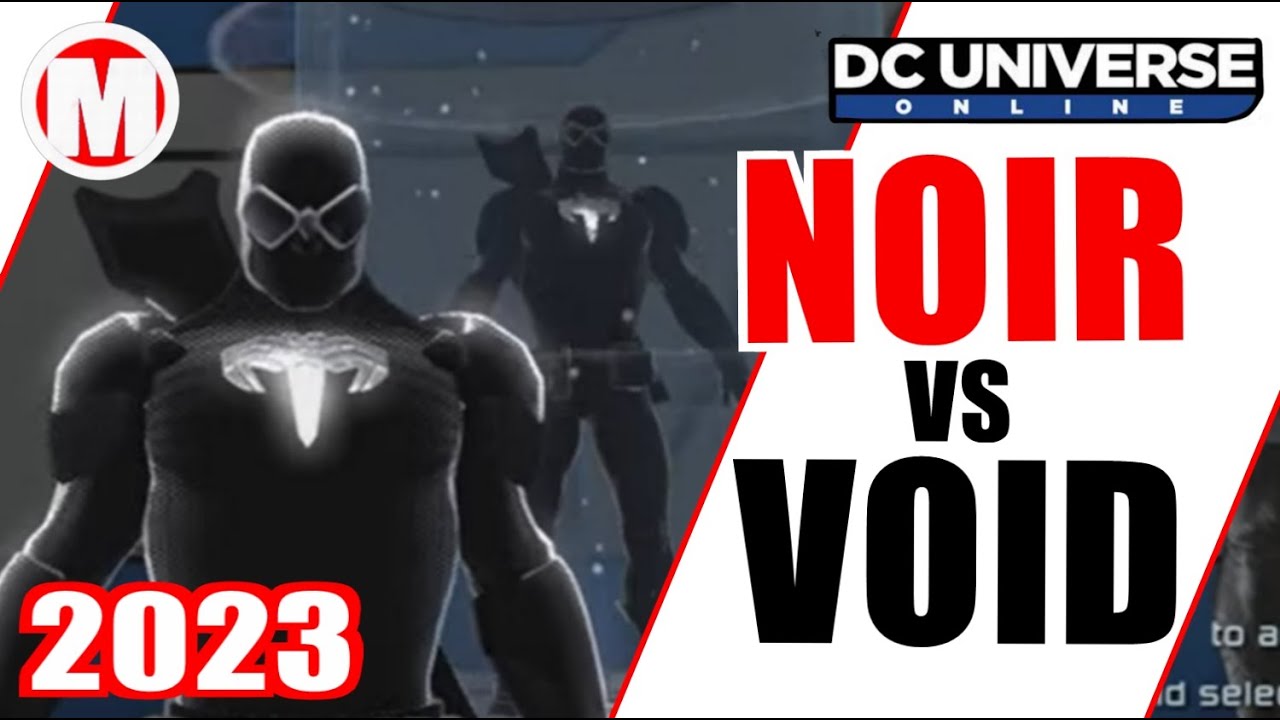 DCUO Noir Comic Chroma VS Void VS SHaded VS Last Sun