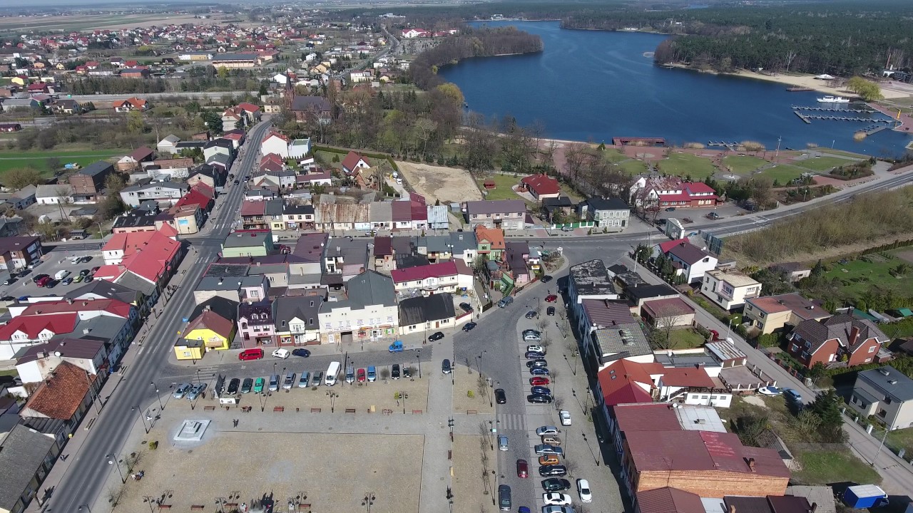 Ślesin z drona