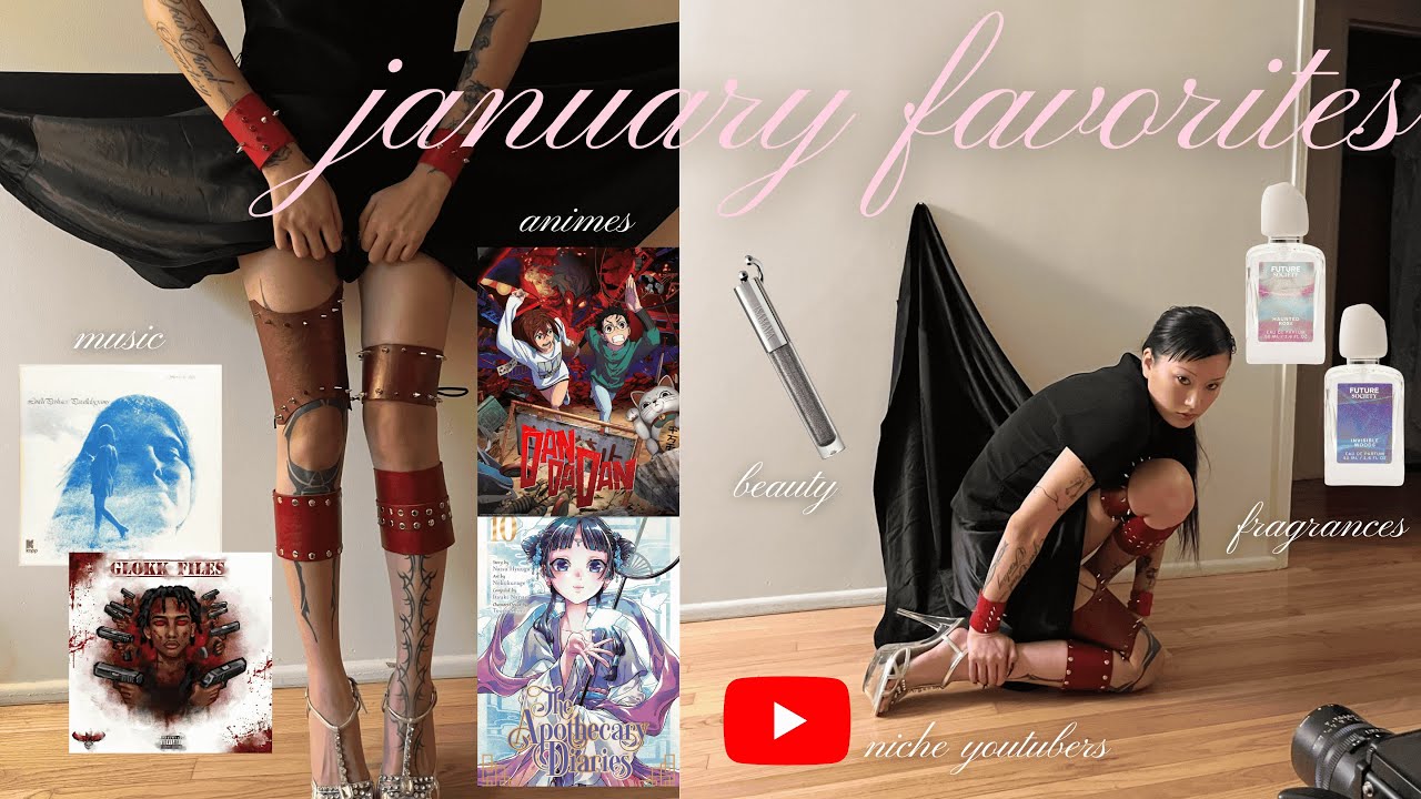another month another list of sh*t i like | music, animes + niche youtubers ⋆˚ʚɞ