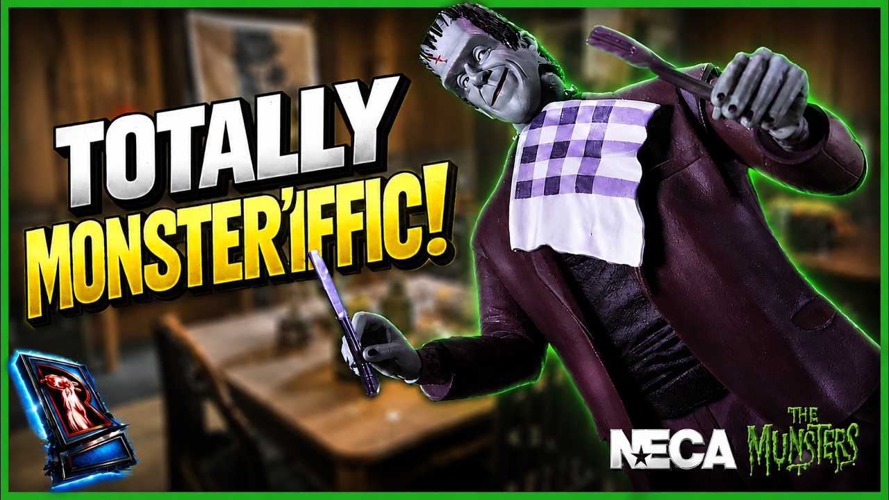 Recenzja figurki NECA The Munsters Ultimate Herman Munster | @TheReviewSpot